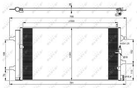 Nrf 350069 - CONDENSADOR AUDI A6 2.0 TFSI HYBRID