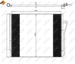 Nrf 350077 - CONDENSADOR BMW 7-SERIES F01-F04 08