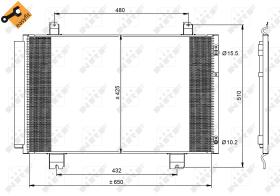  350092 - CONDENSADOR LEXUS LS460 06-