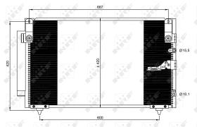 Nrf 350093 - CONDENSADOR LEXUS SC430 01-