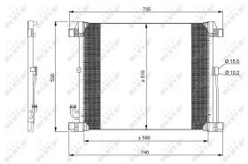 Nrf 350099 - CONDENSADOR INFINITY EX35 08-