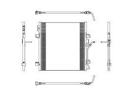 Nrf 350188 - CONDENSADOR JEEP CHEROKEE/LIBERT 08