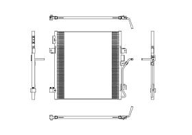  350188 - CONDENSADOR JEEP CHEROKEE/LIBERT 08