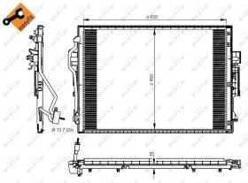  350218 - CONDENSADOR MERCEDES S-CLASS (W221)