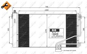 Nrf 350219 - CONDENSADOR MERCEDES SLK (R171) 06-