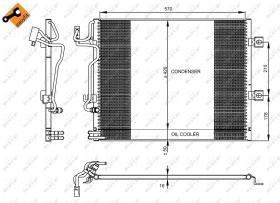 Nrf 350223 - CONDENSADOR MERCEDES CL 600 (C216)