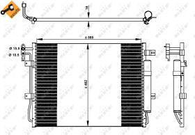 Nrf 350330 - CONDENSADOR LANDROVER DISCOVERY MK