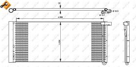 Nrf 350331 - CONDENSADOR PORSCHE PANAMERA 09-