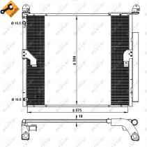  350335 - CONDENSADOR TOYOTA LANDCRUISER PRAD