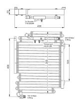 Nrf 35056 - CONDENSADOR TURISMOS AUDI 80 92-AUD