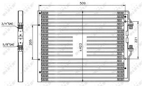 Nrf 35059 - CONDENSADOR IVECO EUROCARGO 91-