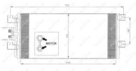 Nrf 35140 - CONDENSADOR VW TRANSPORTER 90-