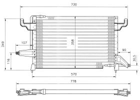 Nrf 35152 - CONDENSADOR CITROEN - PEUGEOT
