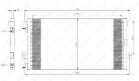 Nrf 35156 - CONDENSADOR CHRYSLER (USA) GRAND VO