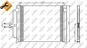 Nrf 35162 - CONDENSADOR RENAULT LAGUNA 93-