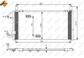 Nrf 35197 - CONDENSADOR DAEWOO ESPERO 93-