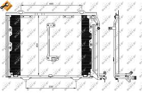 Nrf 35214 - CONDENSADOR MERCEDES C180 (W202) 93