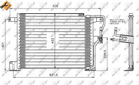  35221 - CONDENSADOR JEEP (CHRYSLER) GRAND C