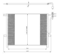 Nrf 35224 - CONDENSADOR BMW 3-SERIES E46 98-