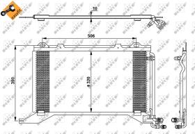 Nrf 35245 - CONDENSADOR MERCEDES E200 (W210) 97