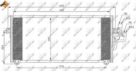 Nrf 35268 - CONDENSADOR MITSUBISHI COLT 95-