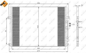Nrf 35275 - CONDENSADOR JEEP (CHRYSLER) CHEROKE
