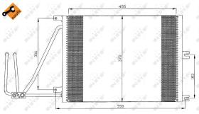 Nrf 35292 - CONDENSADOR OPEL VAUXHALL VECTRA 97