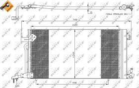  35303 - CONDENSADOR CITROEN XSARA 98-