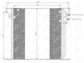 Nrf 35305 - CONDENSADOR MERCEDES V-CLASS (W638)