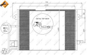 Nrf 35308 - CONDENSADOR AUDI A4 94-