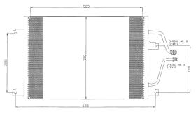 Nrf 35312 - CONDENSADOR RENAULT ESPACE 96-