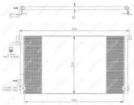  35328 - CONDENSADOR CITROEN SAXO 96-