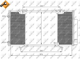 Nrf 35337 - CONDENSADOR TOYOTA AVENSIS 97-