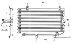 Nrf 35363 - CONDENSADOR TURISMOS ALFA ROMEO GTV