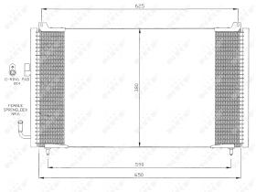  35378 - CONDENSADOR PEUGEOT 406 95-