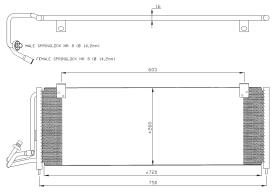 Nrf 35419 - CONDENSADOR JEEP