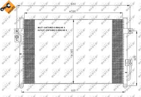 Nrf 35426 - CONDENSADOR HYUNDAI TERRACAN 01-