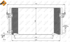  35439 - CONDENSADOR CITROEN BERLINGO 96-