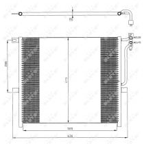 Nrf 35468 - CONDENSADOR BMW X3 03-