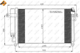 Nrf 35476 - CONDENSADOR HYUNDAI GETZ 02-