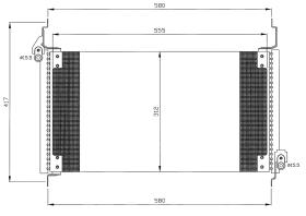Nrf 35488 - CONDENSADOR FIAT MULTIPLA 98-