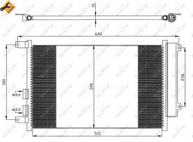  35499 - CONDENSADOR ALFA ROMEO 147 00-