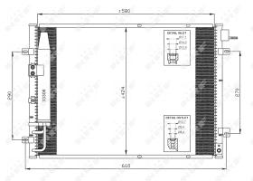 Nrf 35515 - CONDENSADOR KIA SORENTO 02-