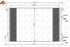  35516 - CONDENSADOR SAAB 9-3 03-