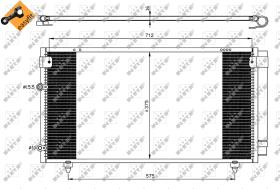 Nrf 35518 - CONDENSADOR TOYOTA AVENSIS VERSO 01