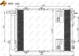 Nrf 35519 - CONDENSADOR KIA SORENTO 02-