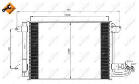  35520 - CONDENSADOR VOLKSWAGEN GOLF V 1.9D