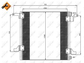 Nrf 35526 - CONDENSADOR MERCEDES ML230 (W163) 9