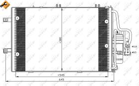  35530 - CONDENSADOR OPEL VAUXHALL CORSA C 0