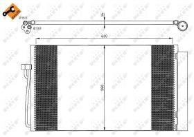 Nrf 35538 - CONDENSADOR BMW 520D 04-